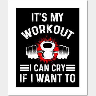 Funny Workout Design Motivational Gym Saying For Fit Men And Women Posters and Art